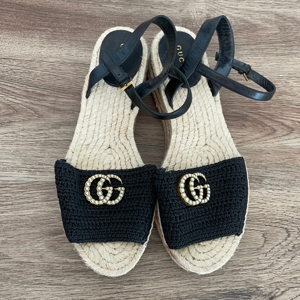 Gucci platform Espadrilles